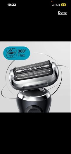 braun new series 7 smart sonic shaver smart dock station clean & charge Wet and Dry Electric Shaver