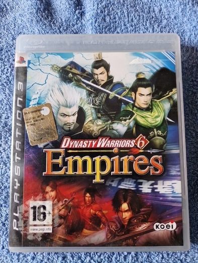 Dynasty warriors 6 Empires PlayStation3 Ps3 Games Original