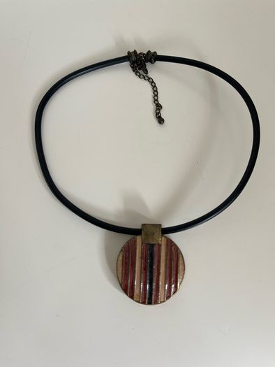 Wooden Pendant Necklace