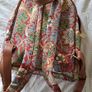 Signare Tapestry Casual Backpack with William Morris Design (Strawberry Thief Red) Image 4