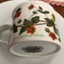 Portmeirion Botanic Garden Set of 3 Teacups - Drum Shape - Heartsease Pimpernel Broom Image 7
