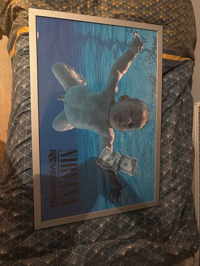 Nirvana Nevermind poster