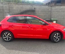 Volkswagen Red Polo Beats Edition 2019