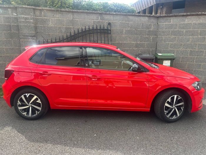 Volkswagen Red Polo Beats Edition 2019