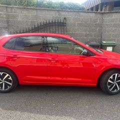 Volkswagen Red Polo Beats Edition 2019