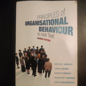 Principles of Organisational Behaviour Textbook