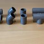 PVC Union Pipe Coupler White size 32 plumbing fittings Image 9