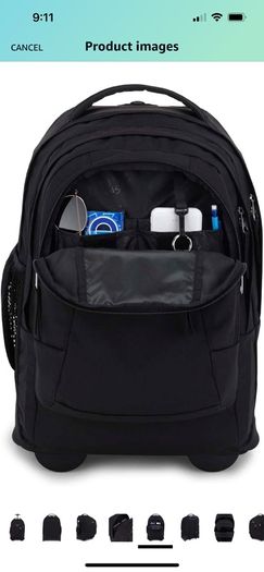 Ryanair Compliant Large Jansport Wheeled Backpack
