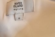 White jumpsuit River Island size 8