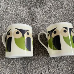 orla kiely owl cups