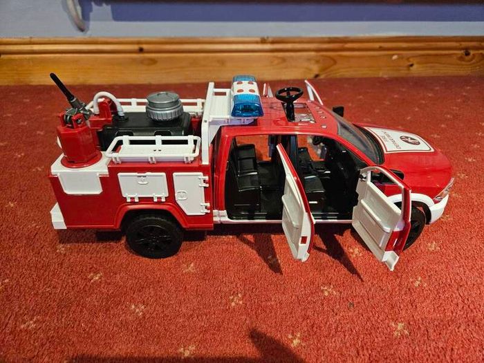 Selection of bruder toys