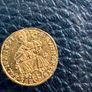 1/4 Ducat  Austrian St.  Salzburg. 1671 gold coin RARE Image 3