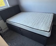 Small Double 4ft Divan bed and mattress