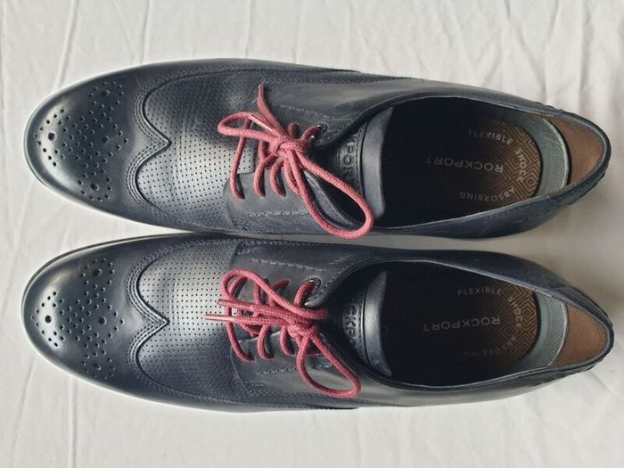 Rockport CB Wing Tip Mens Shoes Size 11 UK