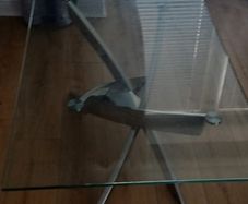 glass coffee table