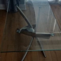 glass coffee table