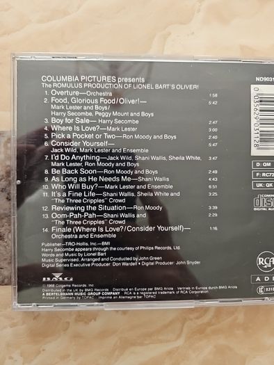 Oliver CD Soundtrack