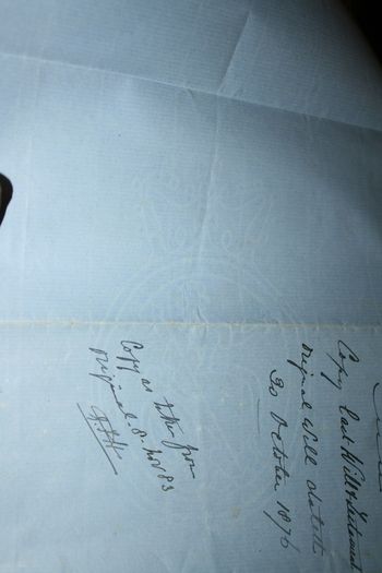 Antique Last Will 1876