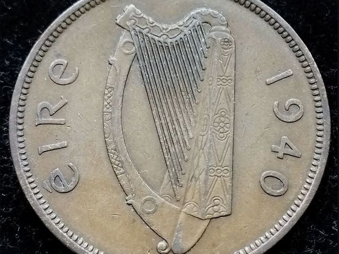 [#479] - Ireland 1940 | Irish 1d | Irish One Penny | KM.11