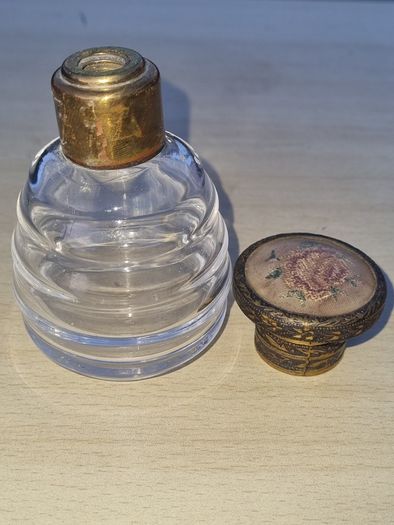 Antique perfume bottle from the turn of the 19th and 20th centuries