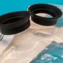 SMZ-635, 8-50X Continuous Zoom Stereo Microscope WF10X/22mm Eyepiece For  PCB Repair Image 4