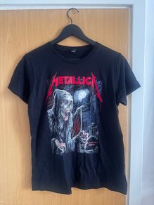 Genuine Metallica M72 Glasgow Pop Up Store Exclusive 2026  Reaper T Shirt