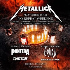 Metallica Snakepit Tickets