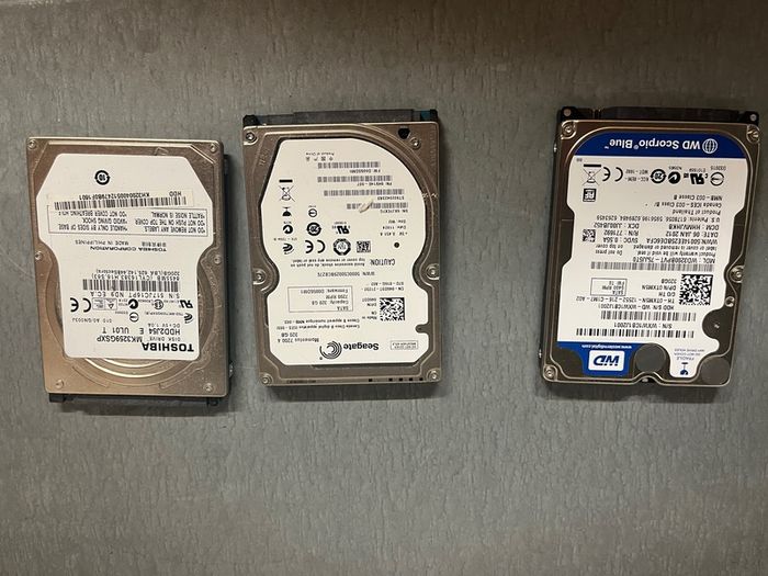 Selection of Hard drives