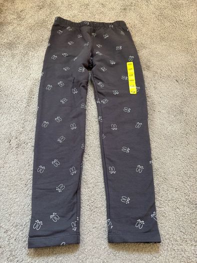 New Girls leggings bunny 6-7 years old 122cm