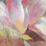 Magnolia Bloom > Oleograph Gilt Framed Painting Signed. Image 5