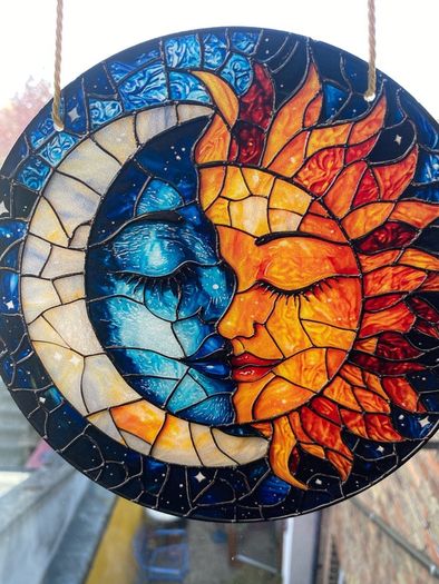 Fabulous Sun/Moon Suncatcher