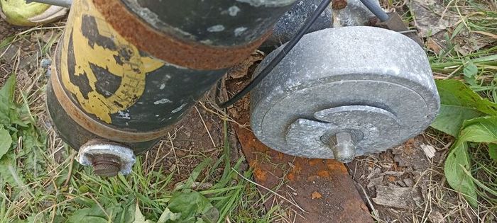 Pair of old Boat Engines.