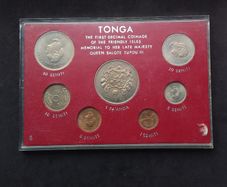 Kingdom of Tonga, First Decimal Coinage Presentation Set - 1967