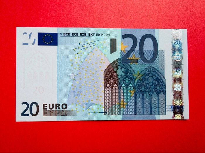 European Union  SLOVENIA  ( H )  20  Euro. 2002. ( JCT   ) plate Code  EOO4 RARE & Scarce ( Uncirculated )
