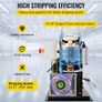 1.5mm-40mm Wire Stripping Machine 10 Blades Stripper Copper Recycling 220v Image 5
