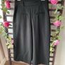 trousers bnwt  black high waisted culottes size 10 H&M Image 9