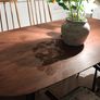Walnut Kitchen Table .. extendible Image 3