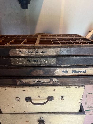 Old Printers Trays