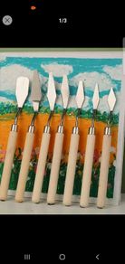 7 Pallete Knives