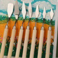 7 Pallete Knives