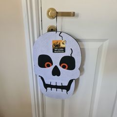 Skull Halloween Felt Door/Wall Hanging Decoration