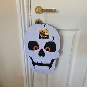 Skull Halloween Felt Door/Wall Hanging Decoration