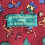 Vintage Holland Football Theme Tie Image 3