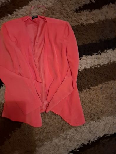 pink blazer