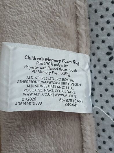 Aldi baby mat