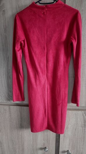 suede look marron dress cholker fitx xs-s