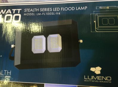 100W LED Flood Light Stealth