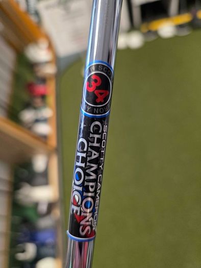 As New Scotty Cameron Champions Choice Button Back Newport Putter 34"