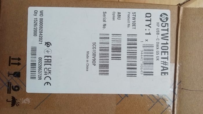 HP Docking Station - New