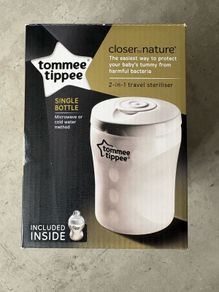 Tommee Tippee single baby bottle steriliser